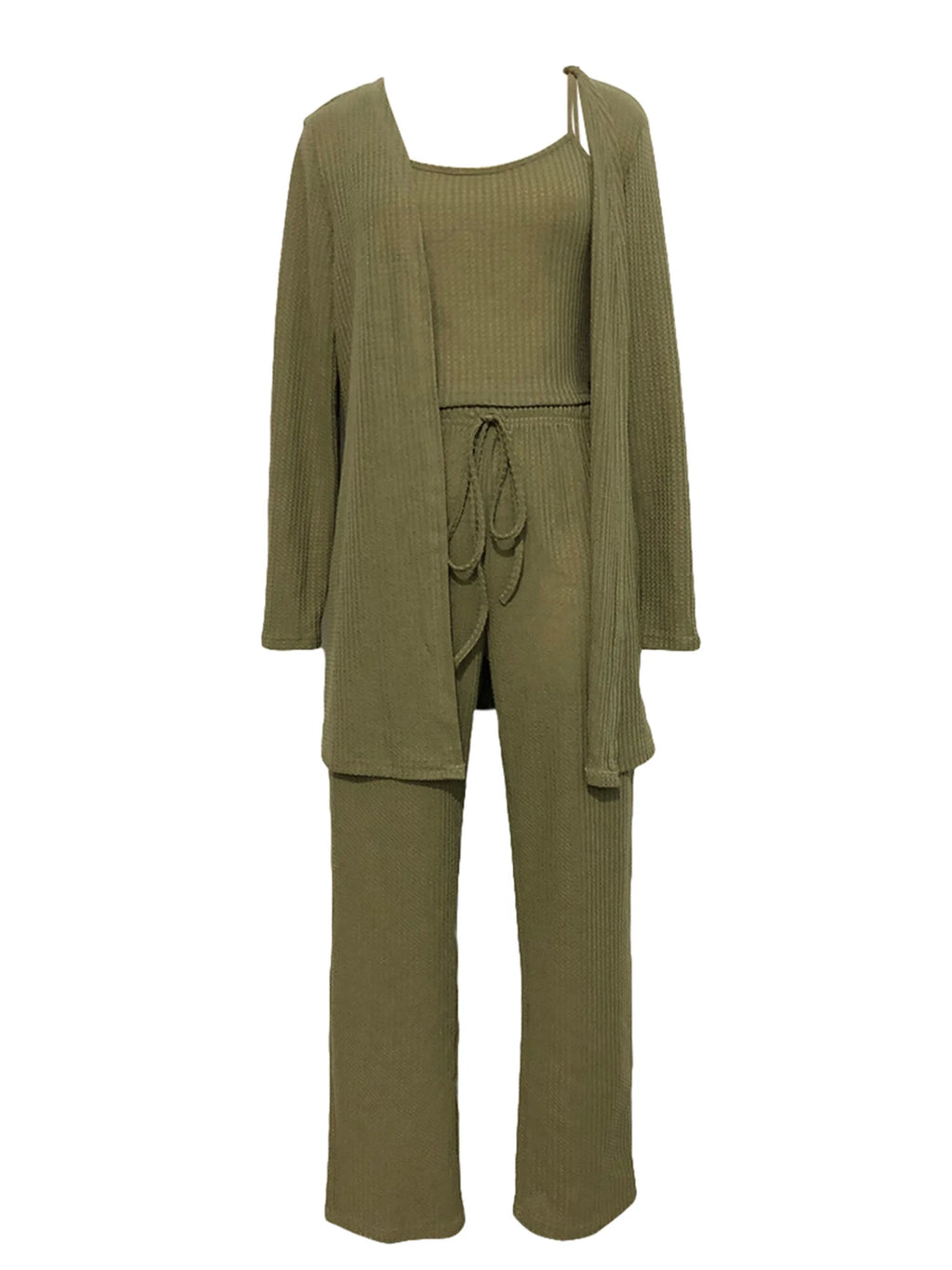 3 Piece Lounge Set Pajama Set Sweatsuits D3283