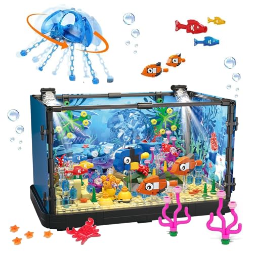 725 Pcs Lighting Aquarium Building Kits A11720