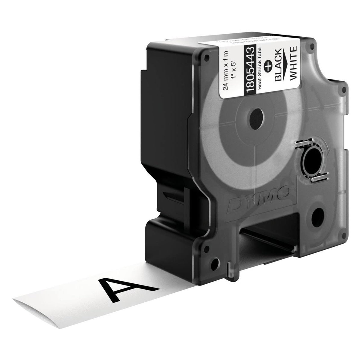 Heat Shrink Tube 1in Black / White T9672
