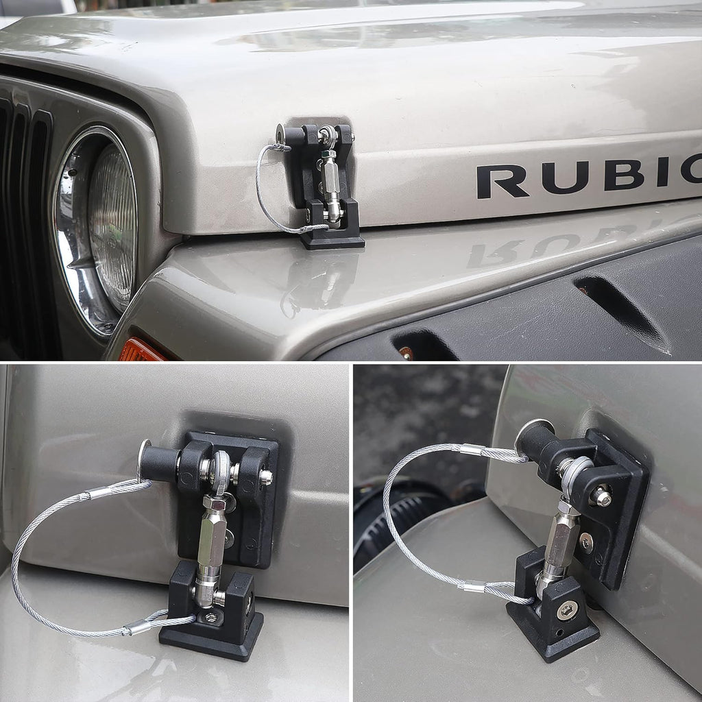 Hood Latches, Locking Hood Latch Kit, 1 Pair Pack of 2 B618