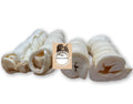 Beef Cheek Rolls Natural Chew Size:6" Pack of 5 B440574