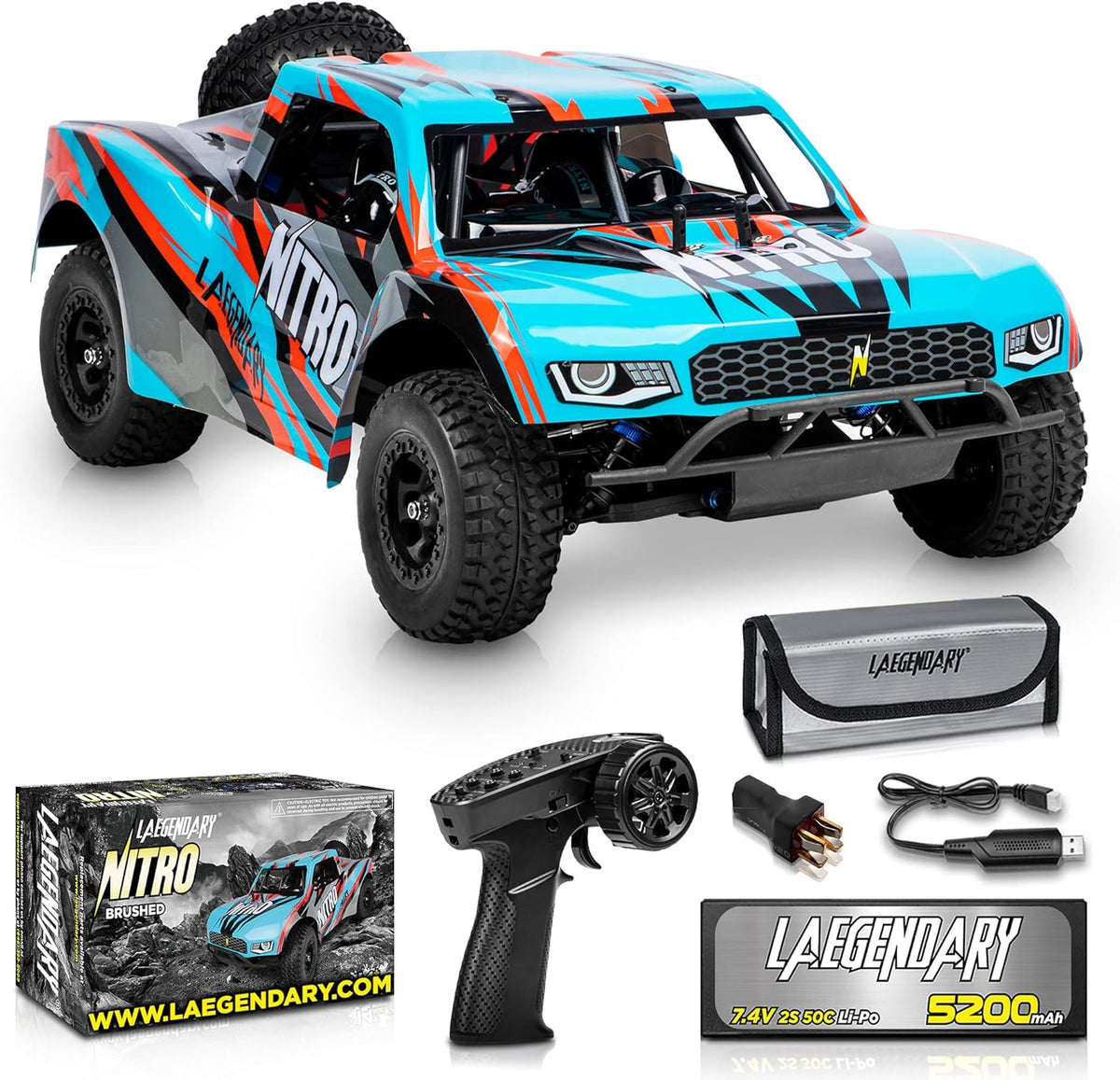 4x4 Nitro Offroad Remote Control Monster Truck K68601
