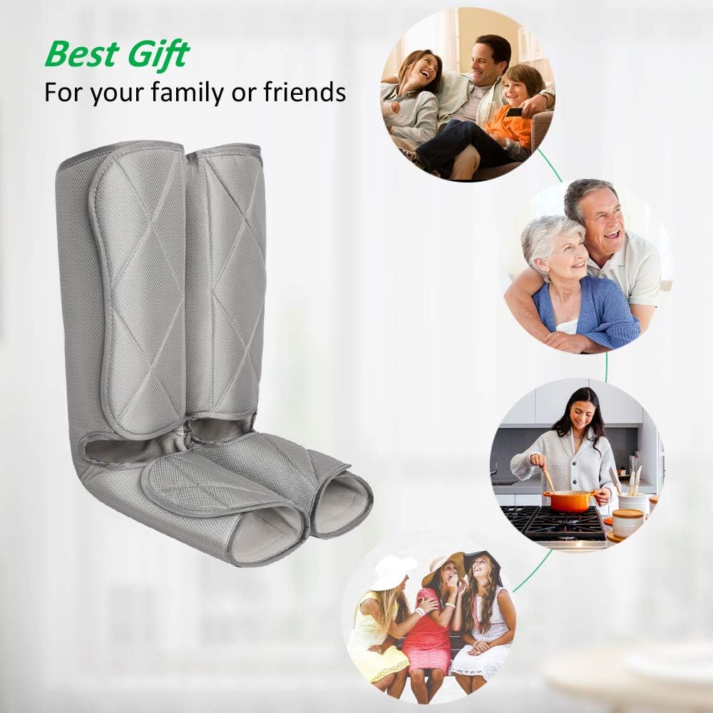 Air Compression Foot and Calf Massage Machine with Heat M4658
