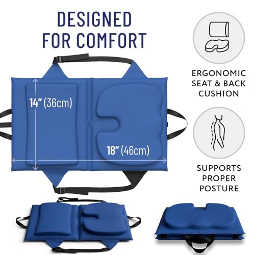Adjustable Memory Foam Stadium Seats with Back Support Z745