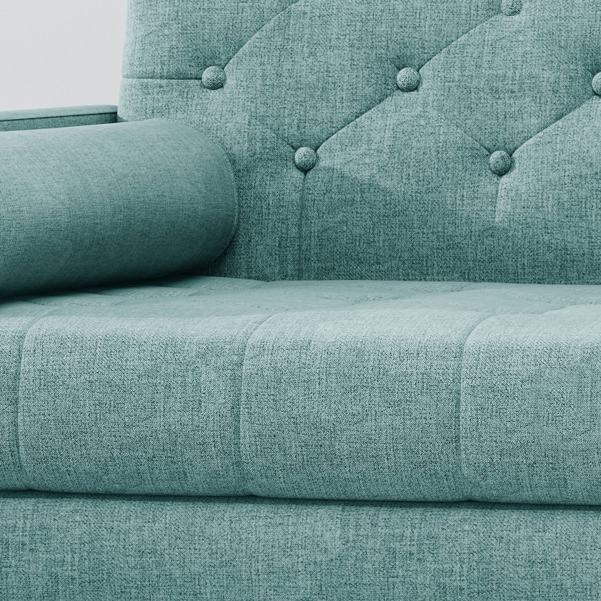Light Gray Fabric Club Chair I555
