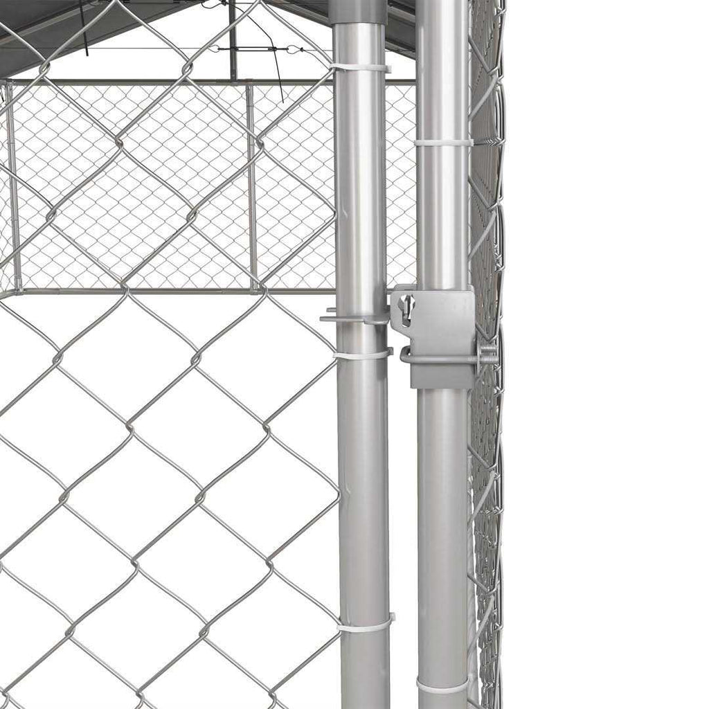 Large Outdoor Dog Kennel with Waterproof UV Resistant Roof A54154