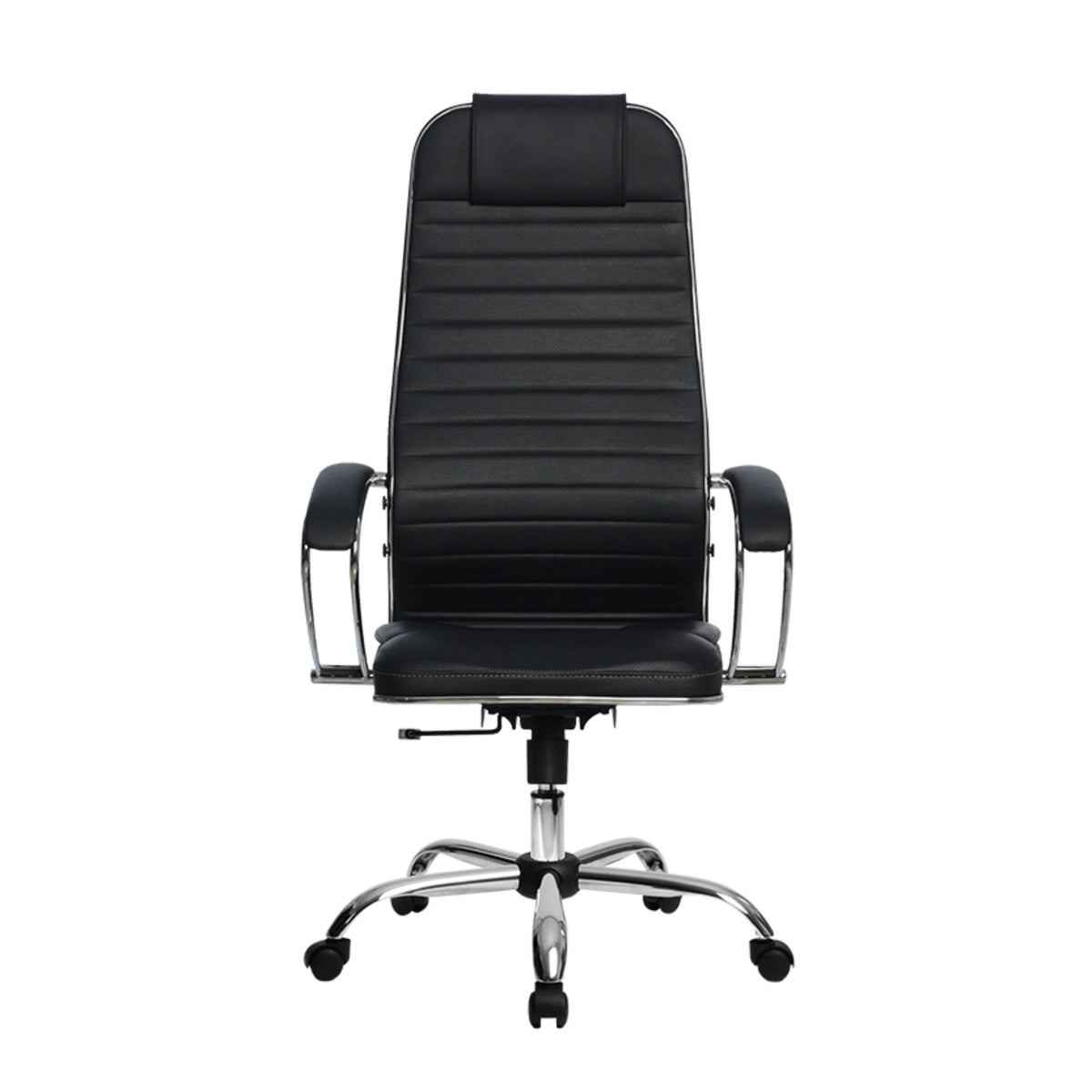 Black High Back Executive Office Chair with Adjustable Headrest and Armrests K12062