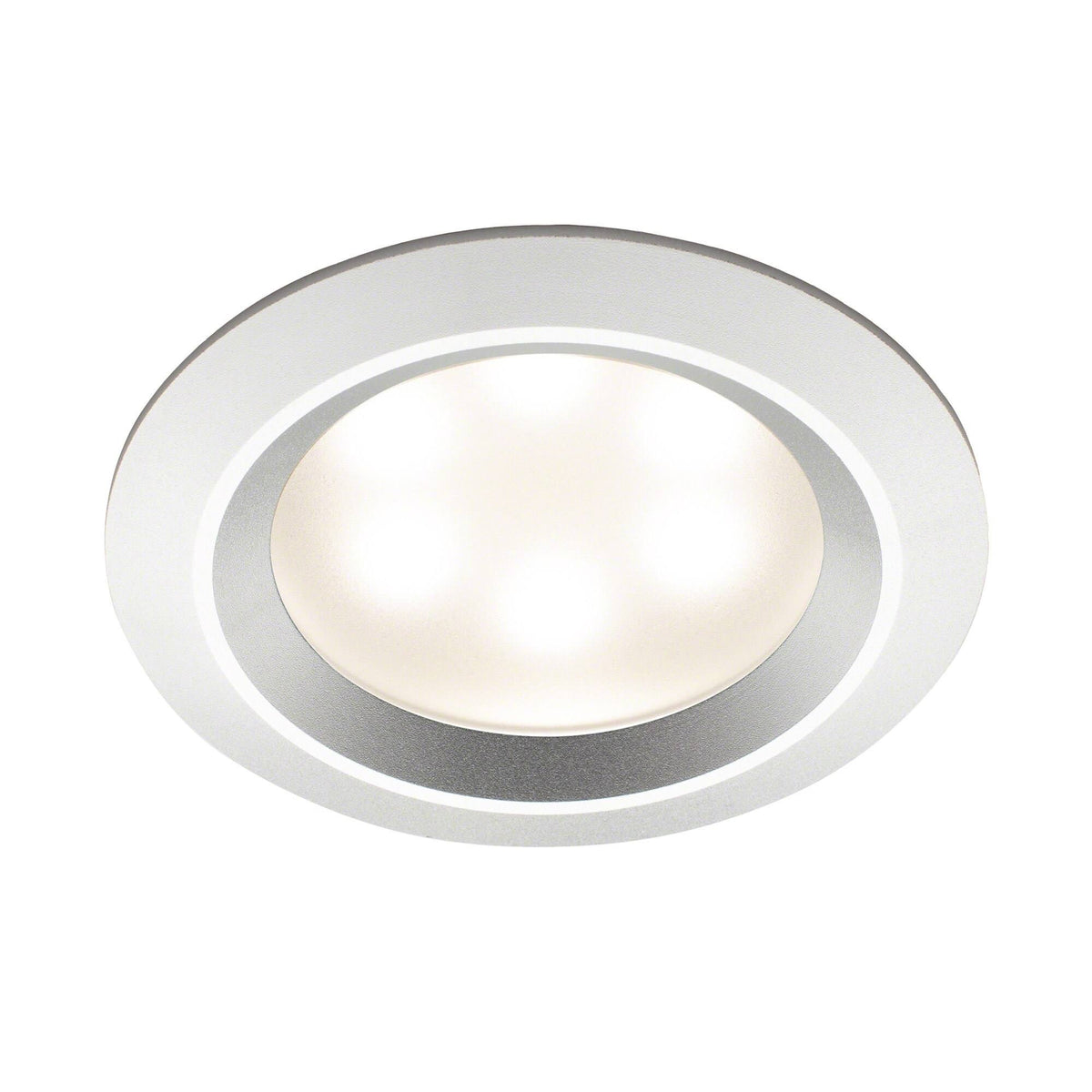 Recessed LED Light Satin Aluminum Y59314