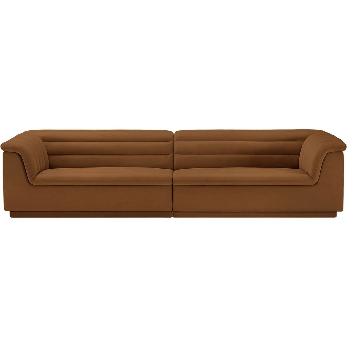Saddle Velvet Modular Sofa H75216