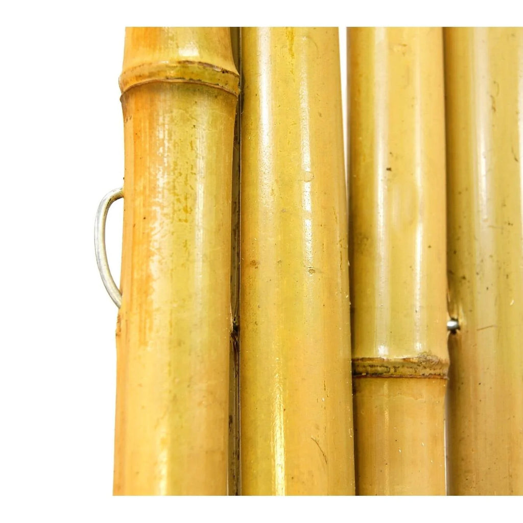 Natural Bamboo Fencing Garden Screen Rolled Fence Panel 3/4 D x 4' H x 8' L A3197