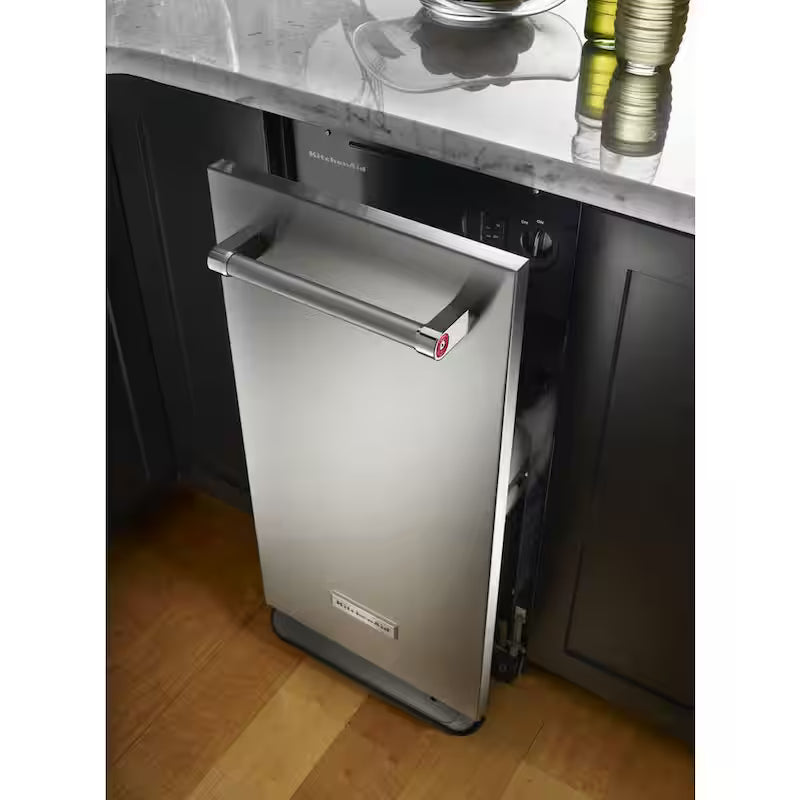 Built-In Trash Compactor in Stainless Steel F922