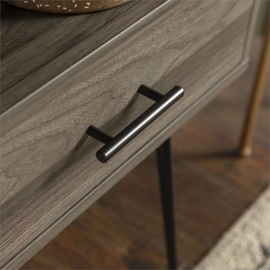 18" Single Drawer Hairpin Leg Nightstand X56119
