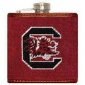 University of South Carolina Needlepoint Flask I967