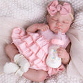 20'' Realistic Vinyl Baby Doll with Outfit Set Q6518