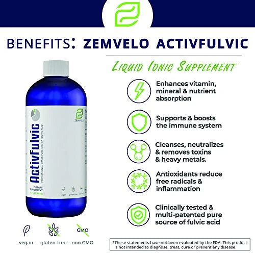 Fulvic Acid Liquid Supplement E657356