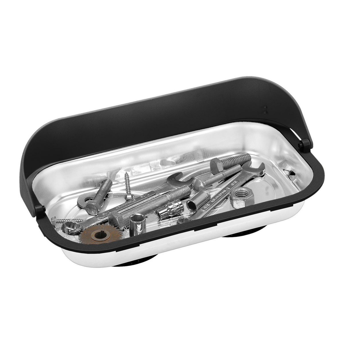 9-1/2 in. Magnetic Parts Tray with Hood H6646