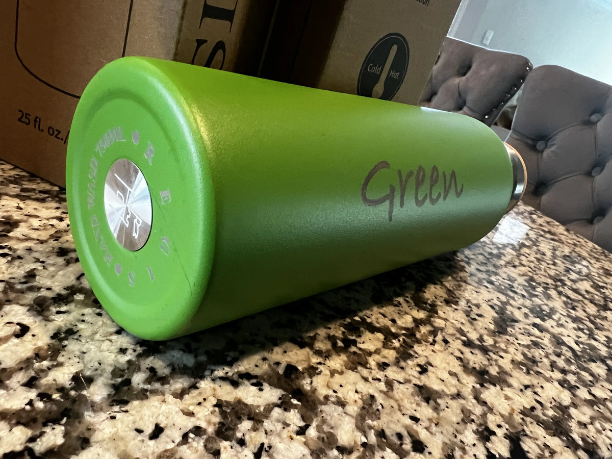 LIME Stainless Steel Sports Water Bottles 25oz R469