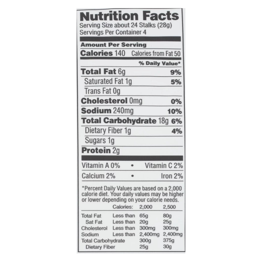 Cauliflower Cheddar Stalks, 4 oz bag O64467