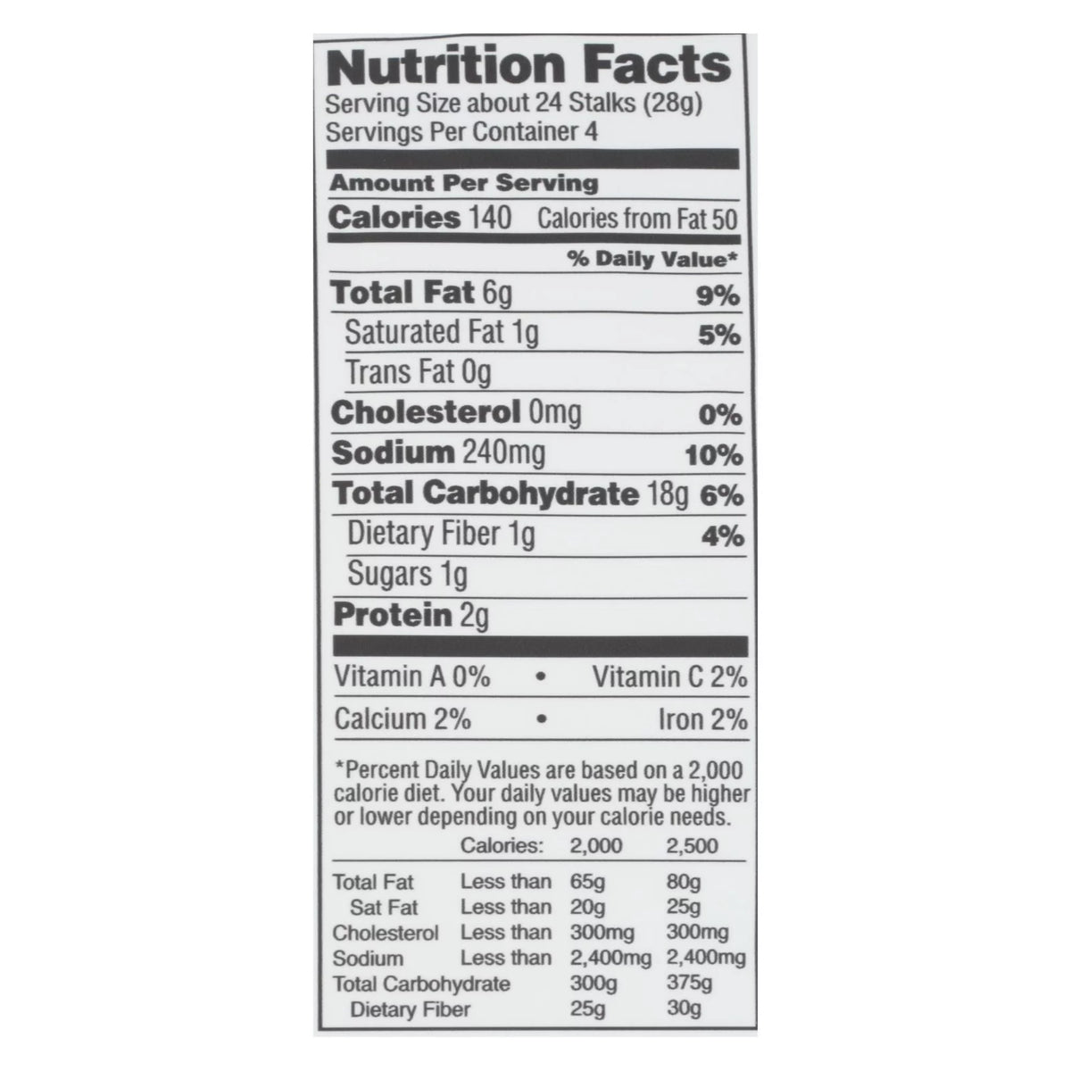 Cauliflower Cheddar Stalks, 4 oz bag O64467
