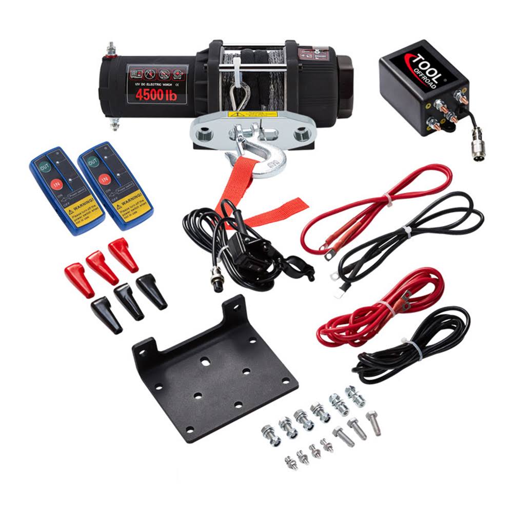 12V 4500lb Electric Winch Wirerope O879
