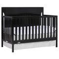 Black 5 in 1 Convertible Crib M433746