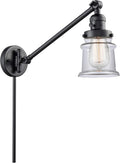 Matte Black Swing Arm Lamp Q253