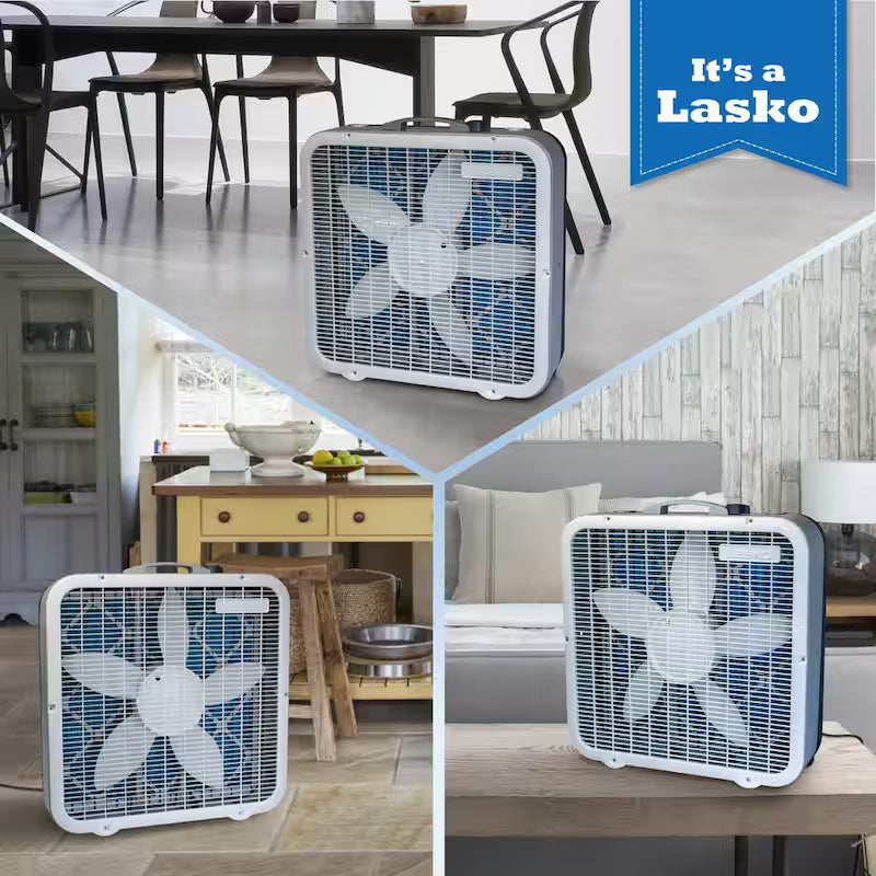 20 in. 3-Speed Air Purifier and Room Fan J66296