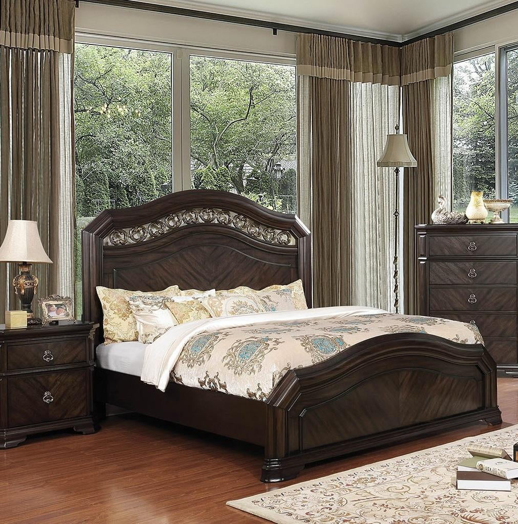 Solid Wood Queen Bedroom Set 5pcs S166074