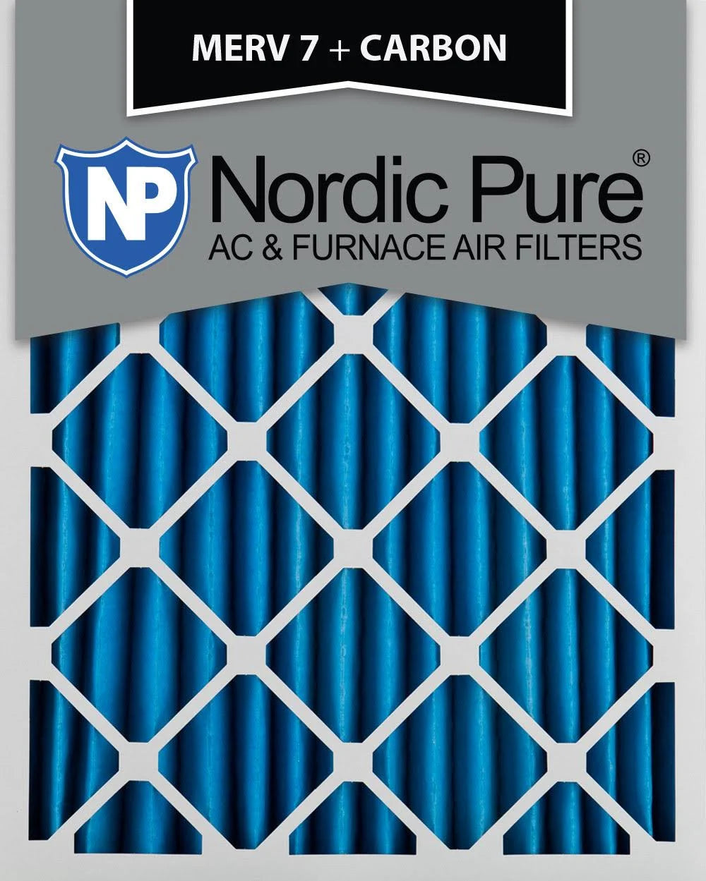 12x24x2 Pleated Air Filters MERV 10 QTY 12 D755