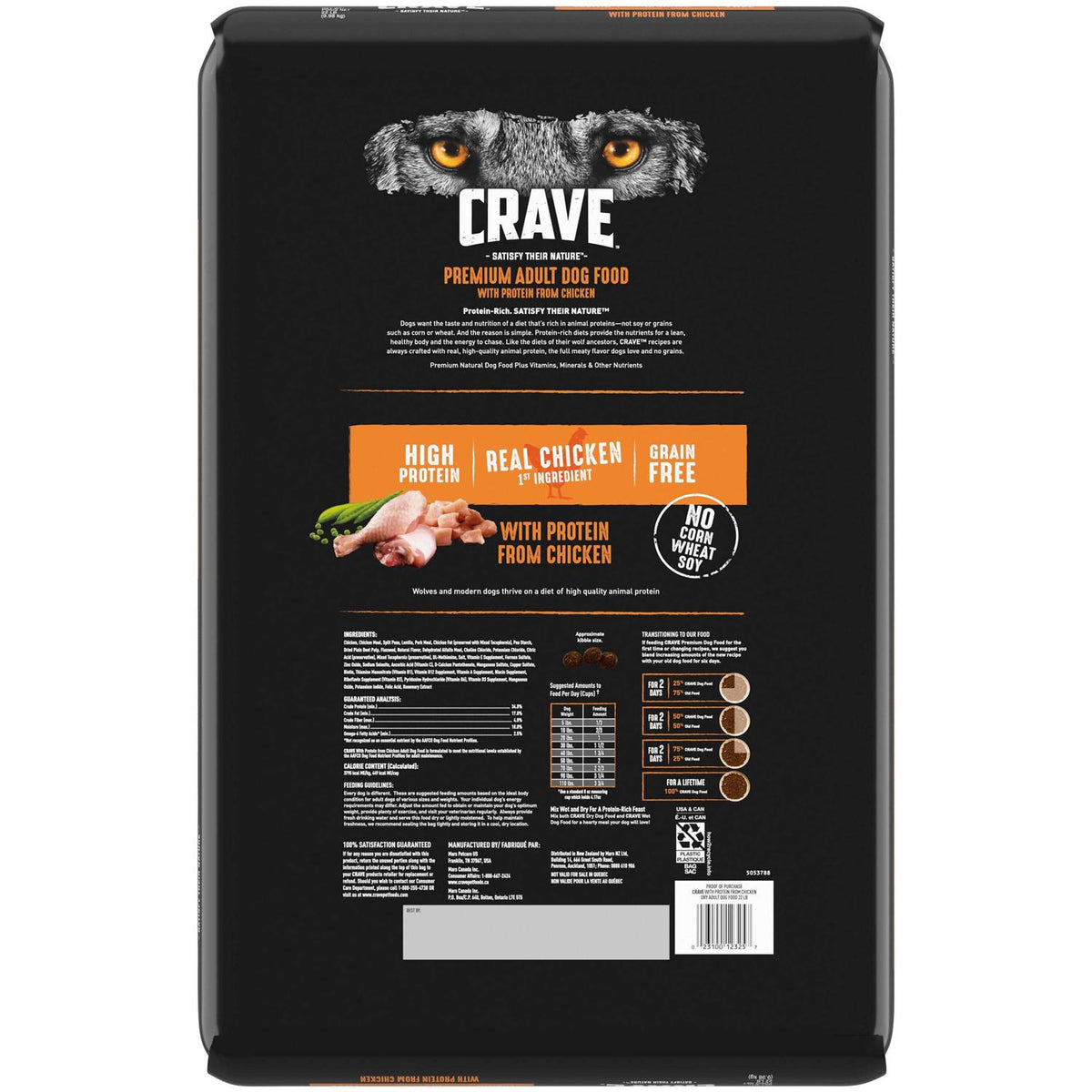 Grain Free Adult Dry Dog Food with Protein G419545