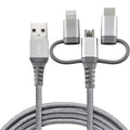 3-in-1 Braided Charging Cable P1580