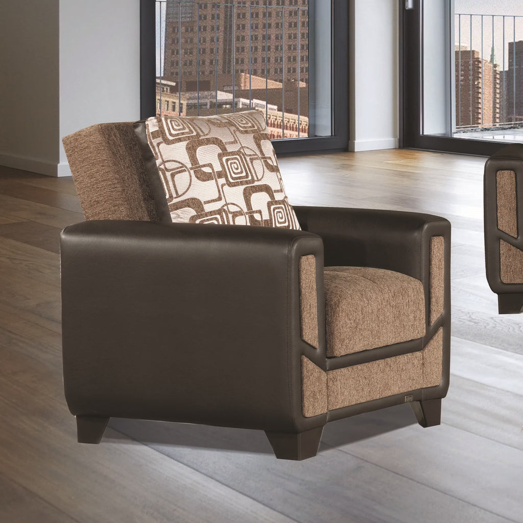 Brown Arm Chair F56000