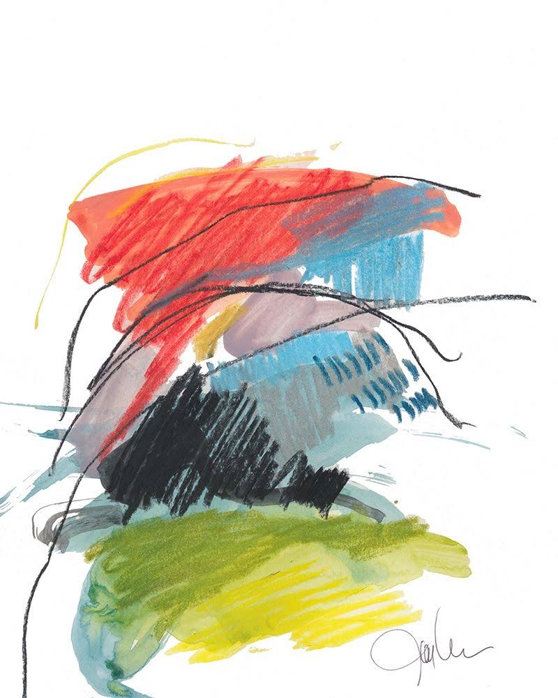 Abstract Landscape Poster Print 24 x 30 L675126