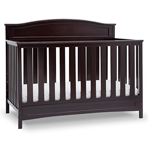 White 4-in-1 Convertible Baby Crib T9913