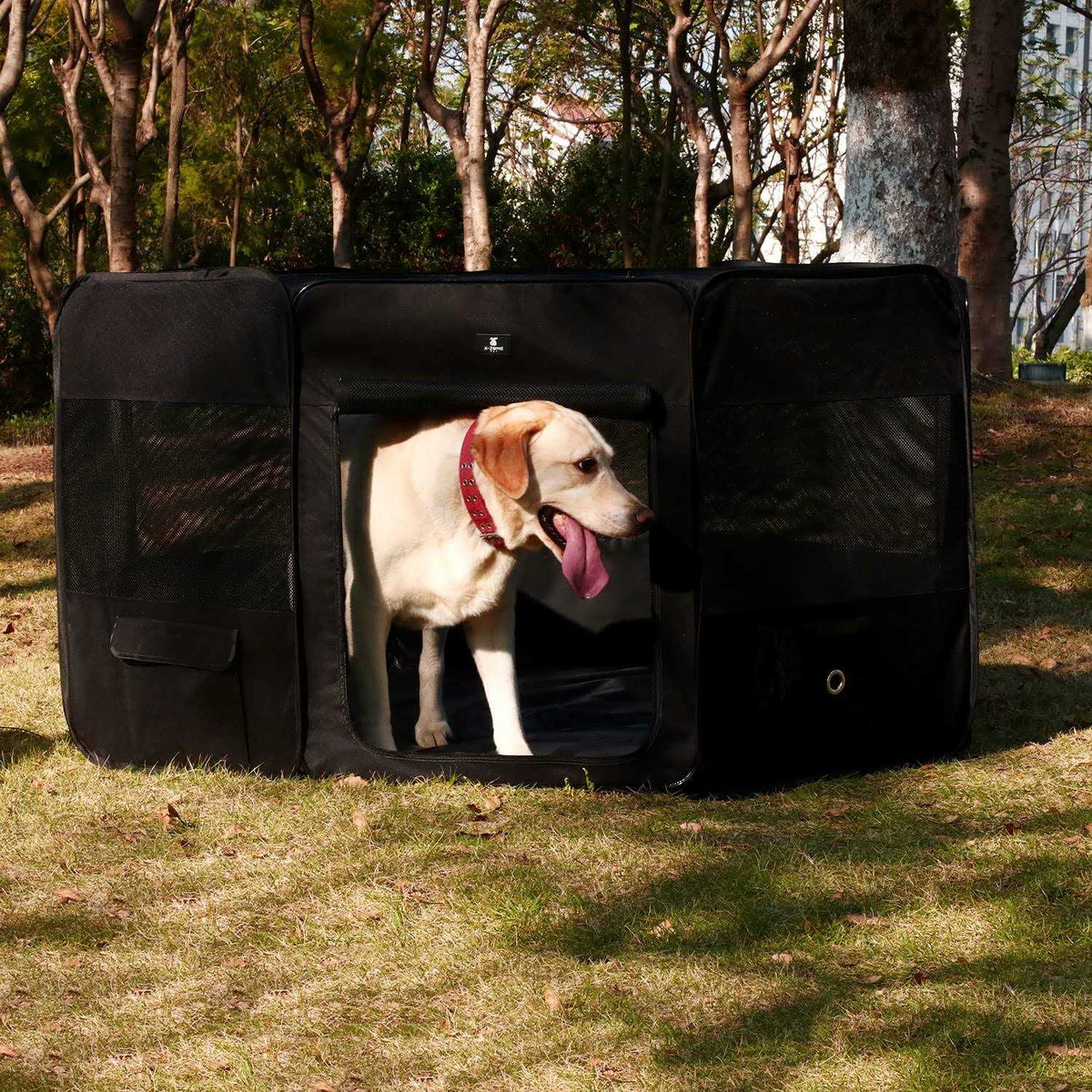 Portable Foldable Pet Playpen 600D Oxford Cloth O714