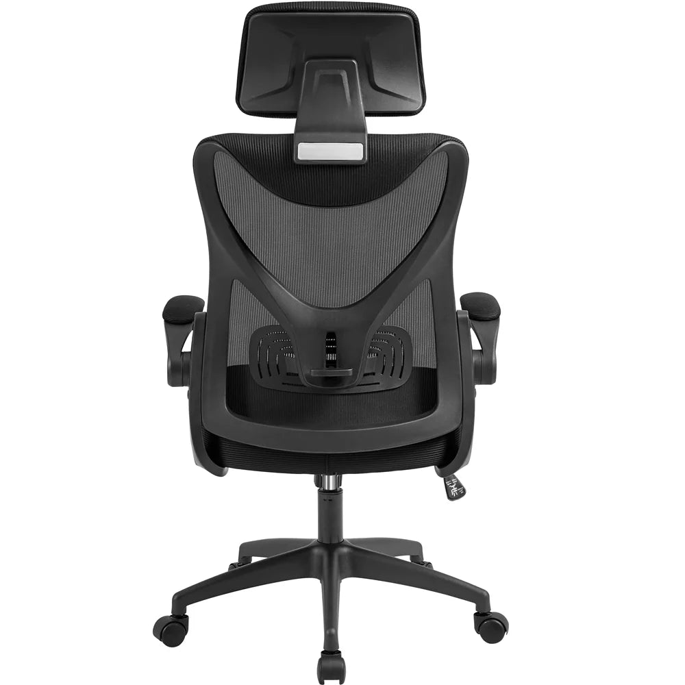 Set of 2 Black High Back Office Chair X553883