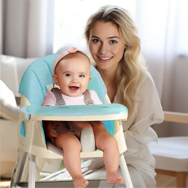 4-in-1 Baby High Chair Green C840