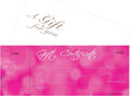 Blank Gift Certificates 25 Set with Matching Envelopes B437