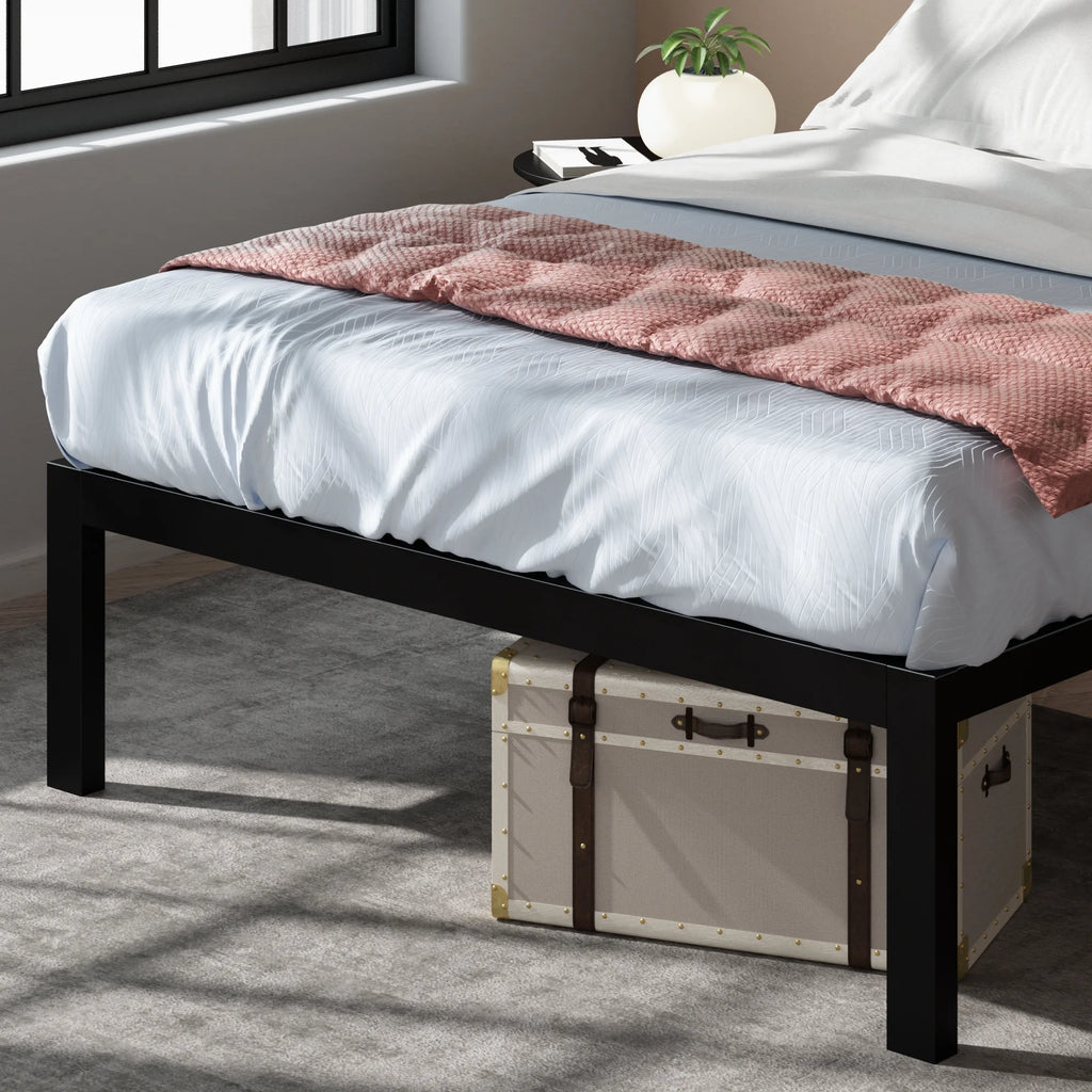 18" Metal Platform Bed Frame, Queen F361568