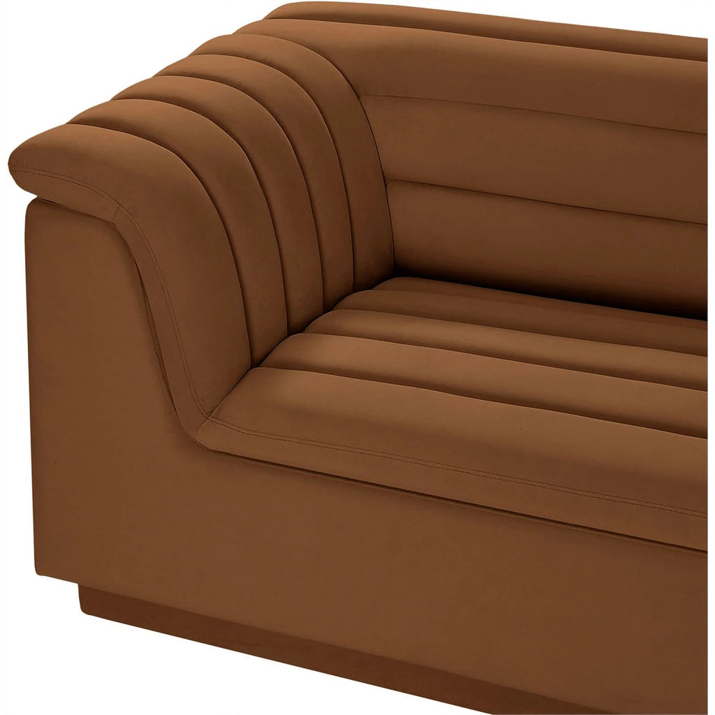 Saddle Velvet Modular Sofa H75216