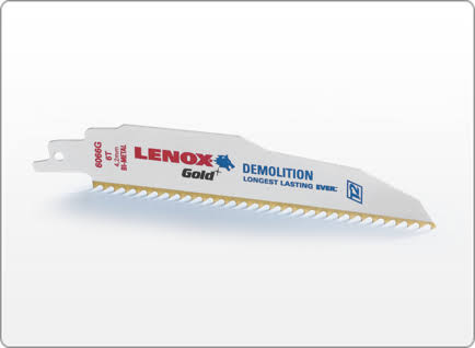 Gold Power Arc Demolition Reciprocating Saw Blade P382052