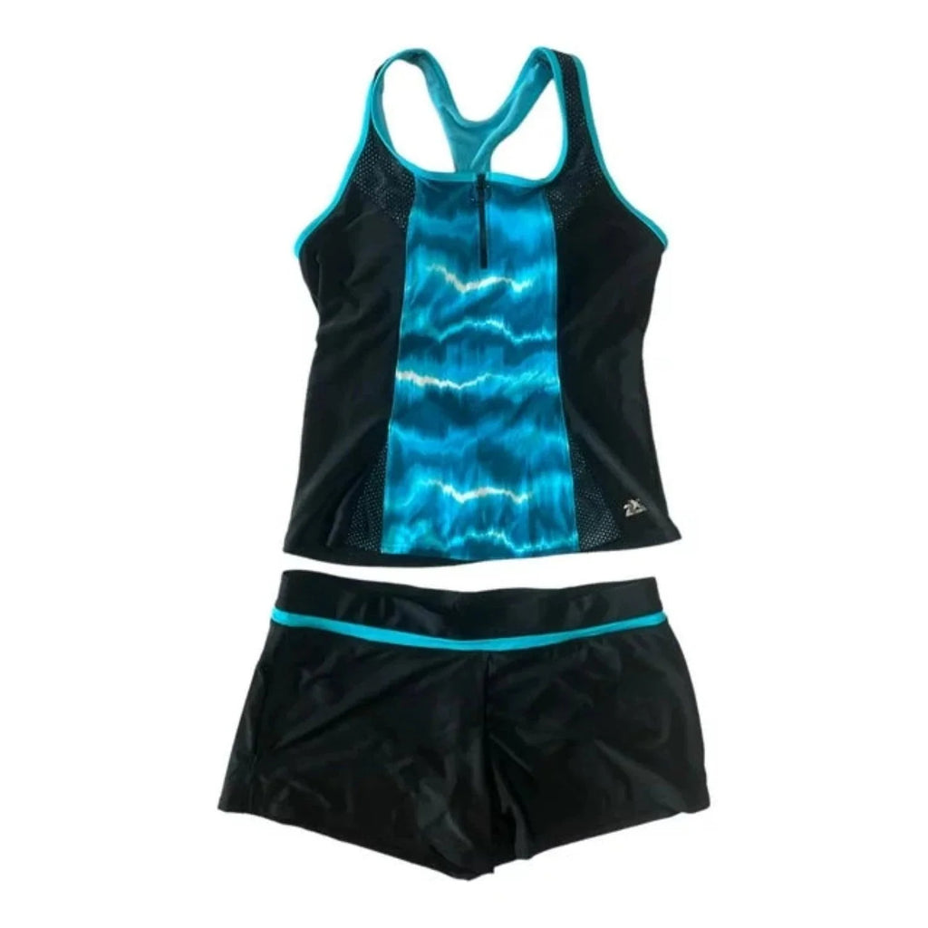 2 Piece Tankini & Shorts Swimsuit Set F8094