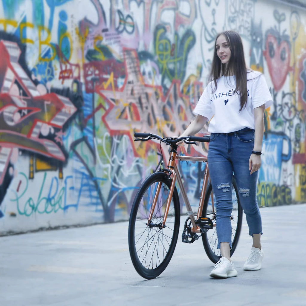 700C Single Speed Fixed Gear Bike E8697