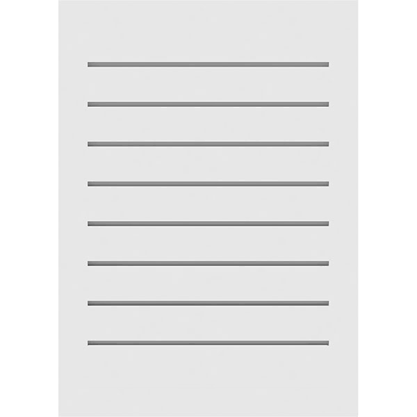 PVC Gable Vent Y204383