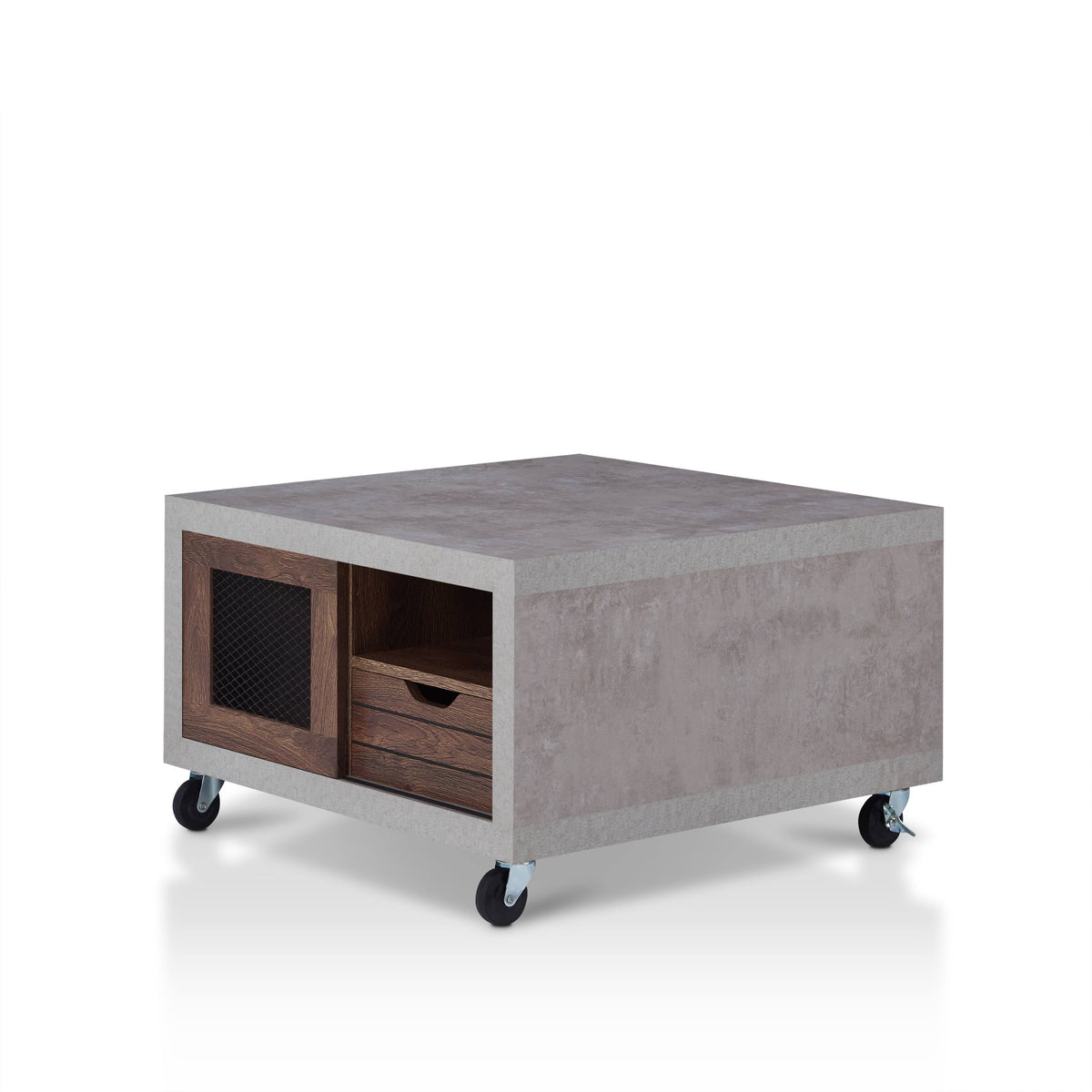 Industrial Multi-Storage Coffee Table H8303