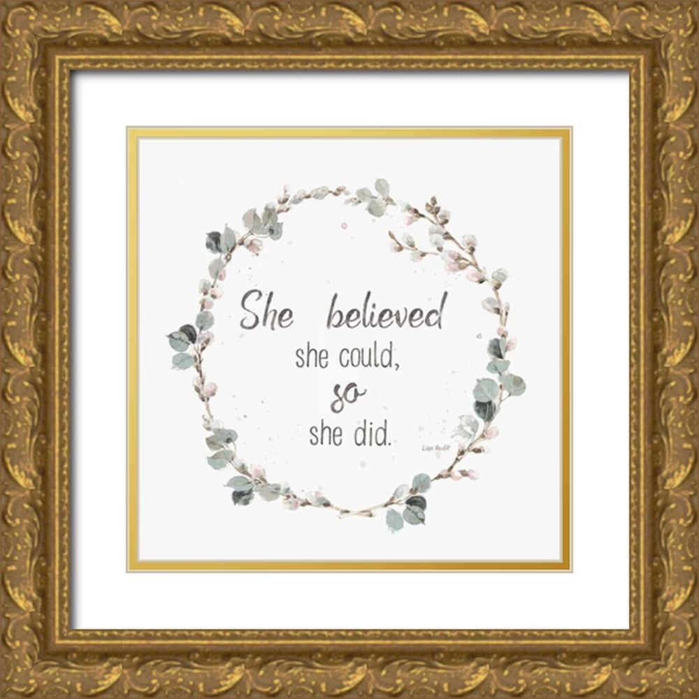 Gold Ornate Wood Framed Museum Art Print K291712
