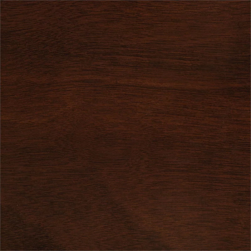 Cherry Wood 6-Drawer Dresser & Mirror E6989