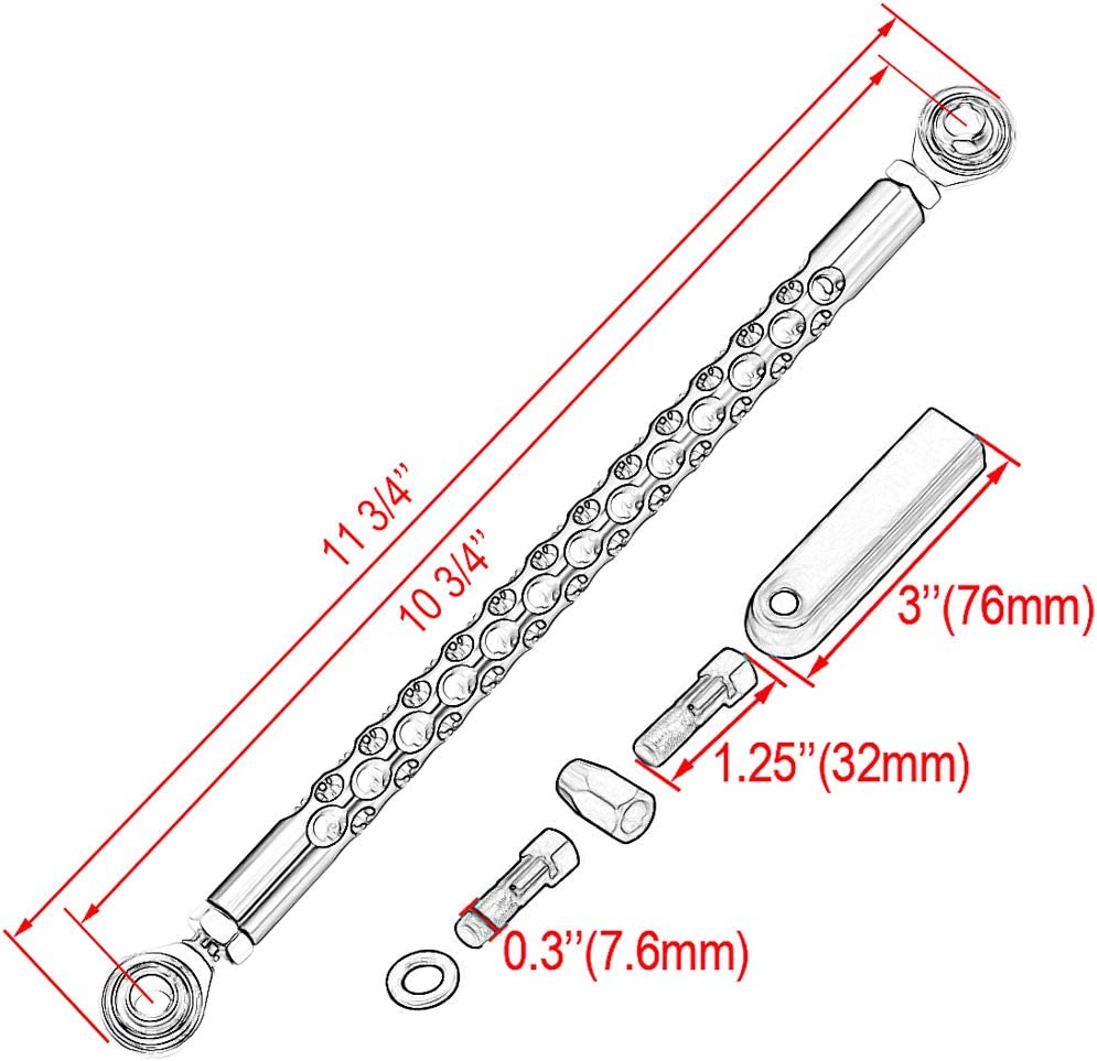 Chrome Gear Shift Linkage A662282