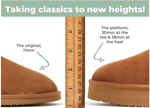 Women's Shearling Fur Lined Mini Ankle Boot B613743