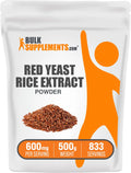 Red Yeast Rice Extract Powder 600 mg Herbal Supplement Gluten Free 500g Q840260
